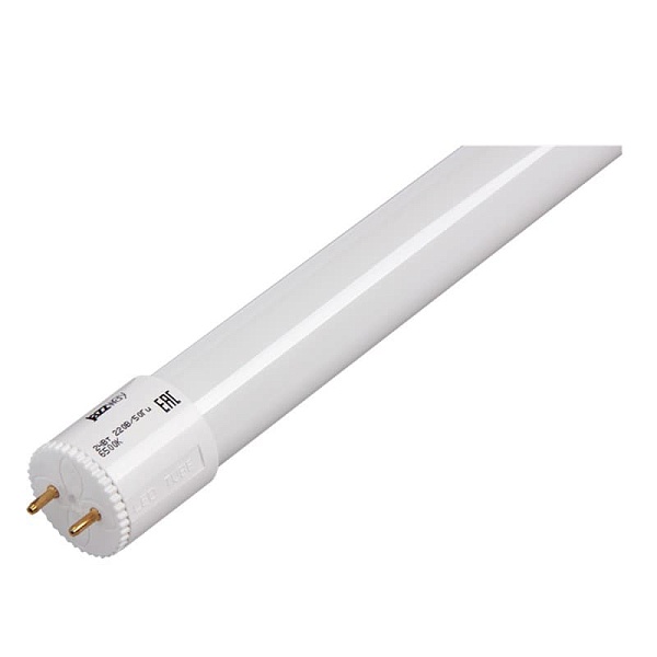 Лампа LED G13  T8 1500mm 24W/840 230V стекло матовое 2100Lm JAZZWAY